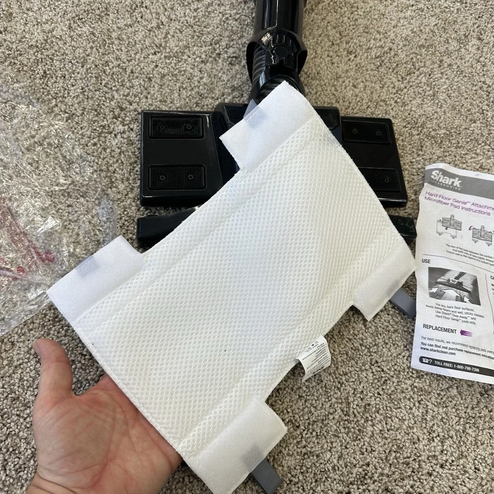 Shark Dust-Away Hard Floor Head Attachment W/Cloth HV292 HV300‎ HV303 Vacuum